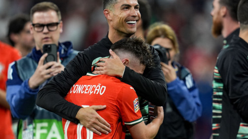 Victorie după 25 de ani! Sergio Conceicao nici nu era născut când tatăl său marca 3 goluri contra Germaniei