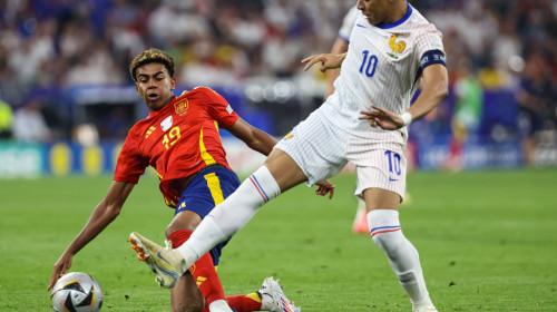 Spania - Franța 0-0, ACUM, Digi Sport 1. Francezii au lovit bara!