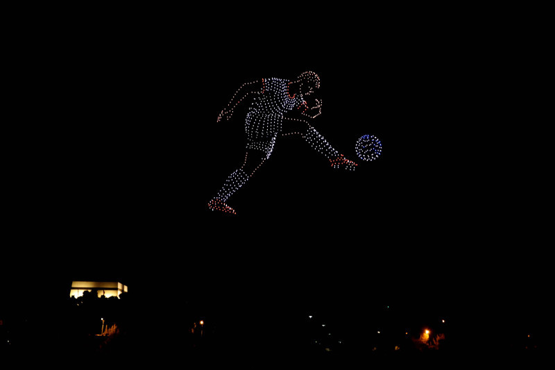 JORDAN AMMAN FIFA 2026 QUALIFICATION CELEBRATION DRONE SHOW