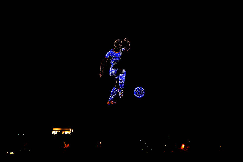 JORDAN AMMAN FIFA 2026 QUALIFICATION CELEBRATION DRONE SHOW