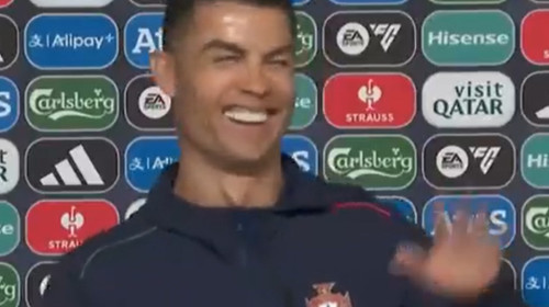 Replica lui Cristiano Ronaldo la întrebarea unui jurnalist argentinian: ”Bine, idiotule... Nu se știe niciodată”. Moment VIRAL