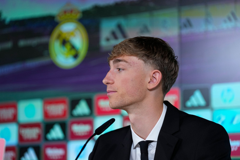 Dean Huijsen presentation as new player of Real Madrid, Valdebebas, Spain - 10 Jun 2025
