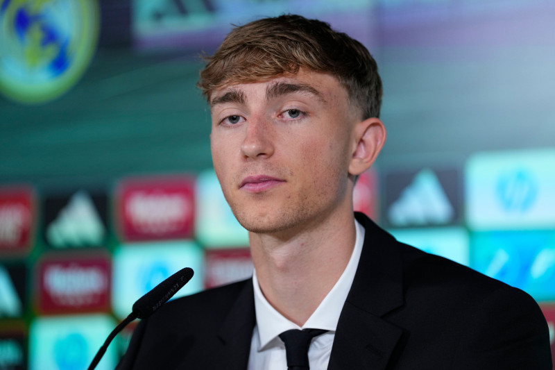 Dean Huijsen presentation as new player of Real Madrid, Valdebebas, Spain - 10 Jun 2025