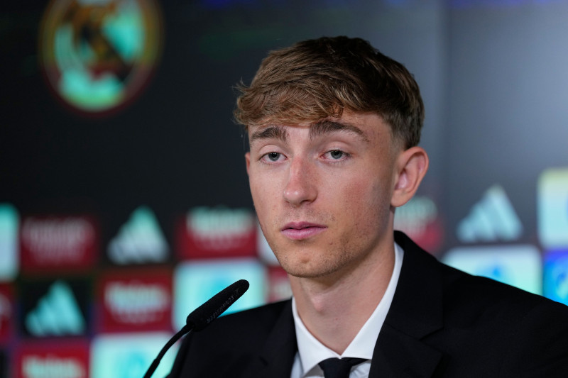 Dean Huijsen presentation as new player of Real Madrid, Valdebebas, Spain - 10 Jun 2025