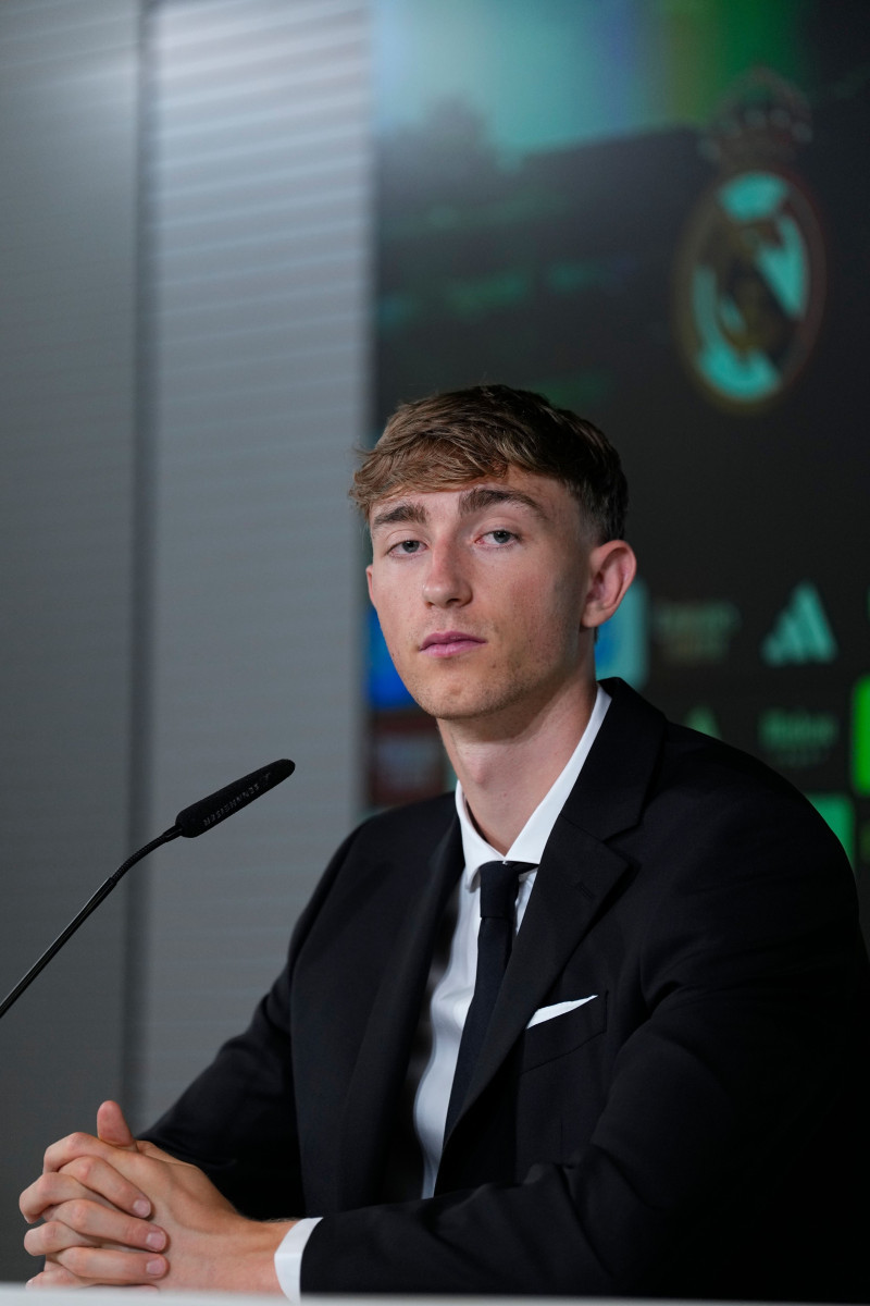 Dean Huijsen presentation as new player of Real Madrid, Valdebebas, Spain - 10 Jun 2025