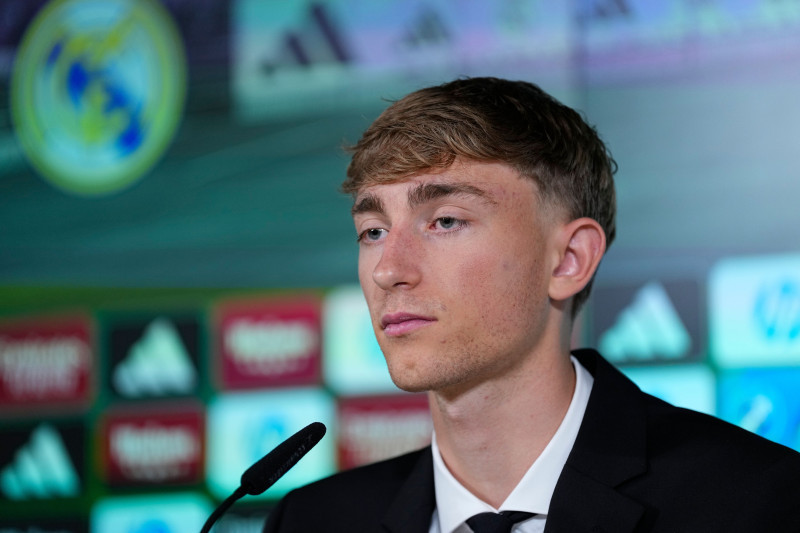 Dean Huijsen presentation as new player of Real Madrid, Valdebebas, Spain - 10 Jun 2025