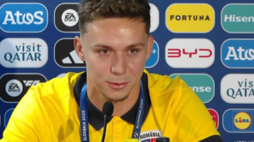 Ce a spus Louis Munteanu, după ce a ratat un penalty cu Italia U21, în meciul de debut la EURO 2025