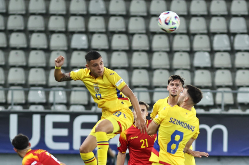 FOTBAL: ROMANIA U19 - MUNTENEGRU U19, CAMPIONATUL EUROPEAN U19 (13.06.2025)