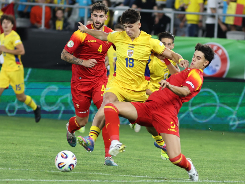 FOTBAL: ROMANIA U19 - MUNTENEGRU U19, CAMPIONATUL EUROPEAN U19 (13.06.2025)