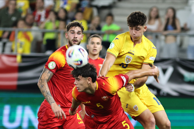 FOTBAL: ROMANIA U19 - MUNTENEGRU U19, CAMPIONATUL EUROPEAN U19 (13.06.2025)