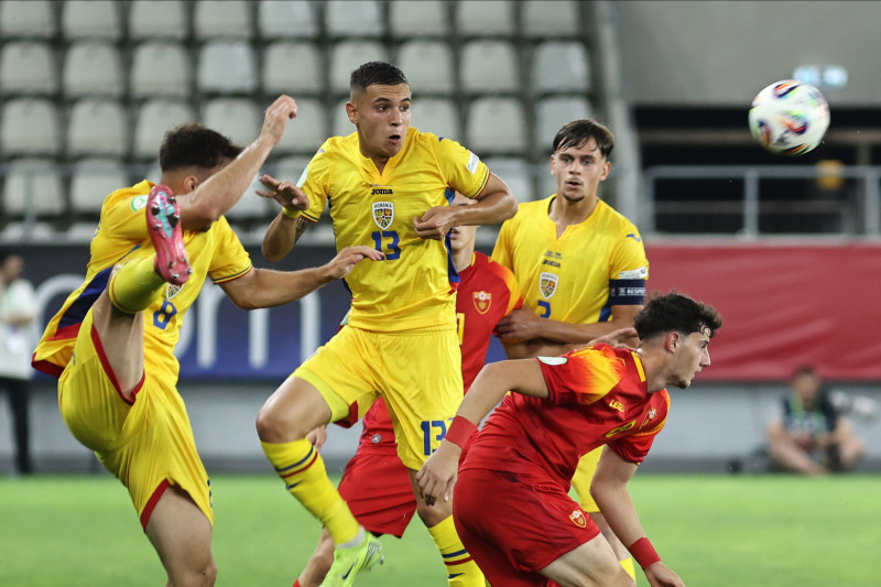 FOTBAL: ROMANIA U19 - MUNTENEGRU U19, CAMPIONATUL EUROPEAN U19 (13.06.2025)