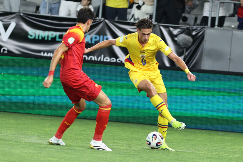 FOTBAL: ROMANIA U19 - MUNTENEGRU U19, CAMPIONATUL EUROPEAN U19 (13.06.2025)