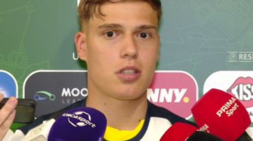 ”Le-am învățat de la Hagi”! Reacția eroului României U19 din victoria cu Muntenegru