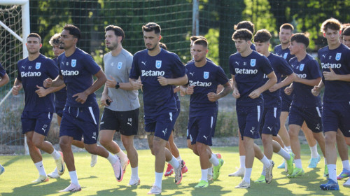 Universitatea Craiova s-a reunit! Surprize la antrenamentul lui Mirel Rădoi