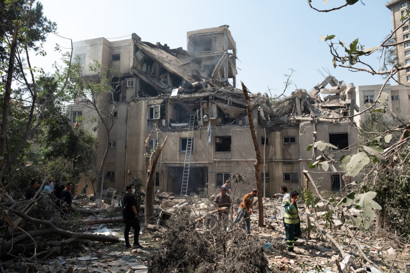 Damage From Israeli Airstrikes in Tehran, Iran