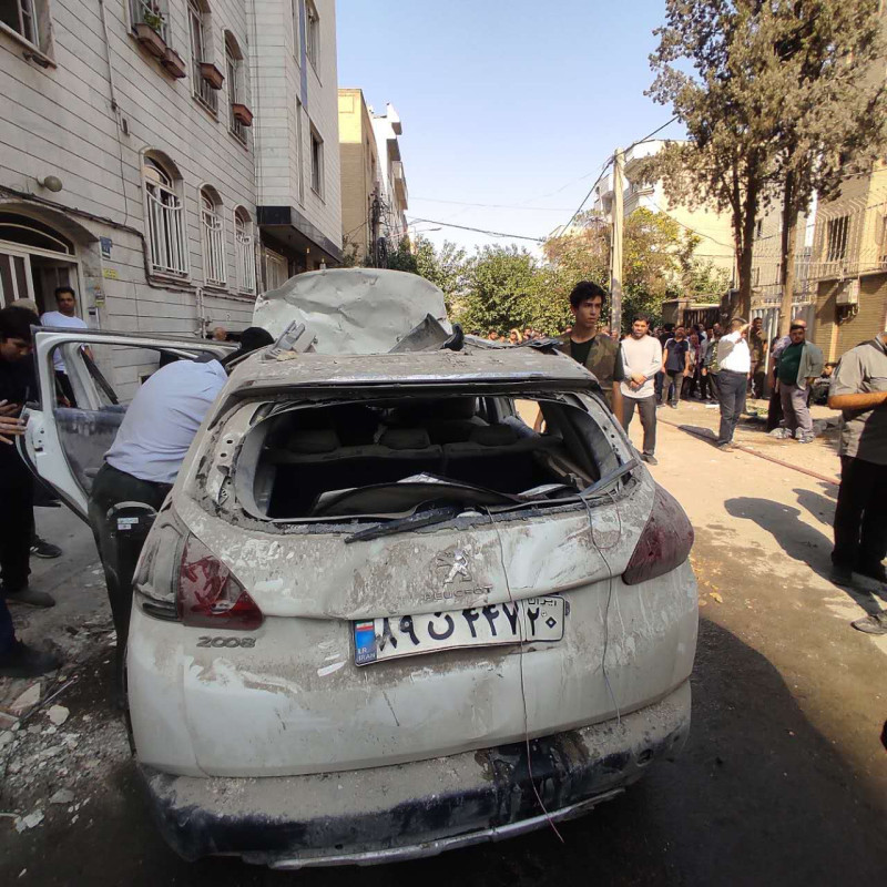 IRAN TEHRAN ISRAEL AIRSTRIKES AFTERMATH