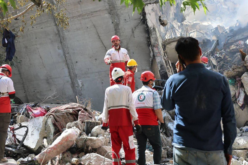 An Israeli Airstrikes The Iranian Capital, Tehran