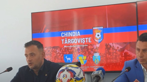 Ilie Poenaru, prezentat la Chindia Târgoviște!