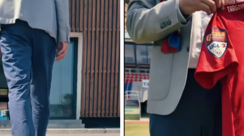 Au făcut clipul de promovare cu Burcă și i-au pus pe fani să ghicească, dar îl prezintă pe Ilie Poenaru în loc! Epic fail la Chindia