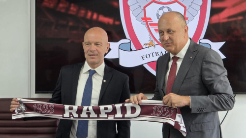 Mauro Pederzoli a anunțat ce vrea să facă la Rapid, după ce Șucu i-a spus că ”reprezintă clubul în fața tuturor”