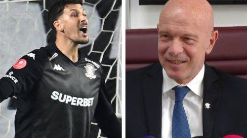 ”Ce se întâmplă cu Benjamin Siegrist?” Mauro Pederzoli i-a decis viitorul portarului, încă din prima zi la Rapid