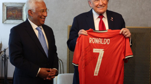 Ronaldo a avut un cadou pentru Donald Trump, după haosul din SUA. Replica președintelui a venit imediat