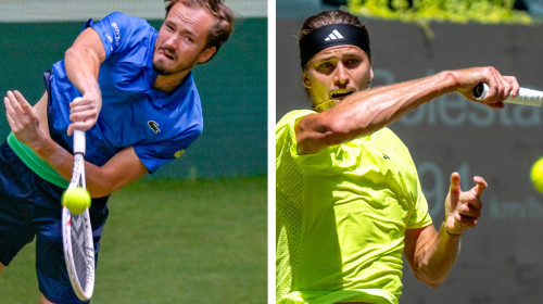 Victorii pentru Daniil Medvedev și Alexander Zverev la ATP Halle. Duel între cei doi în semifinale