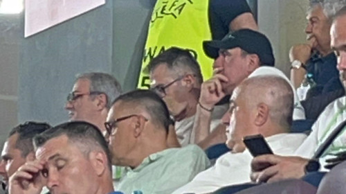 Cum au fost surprinși Gică Hagi, Mircea Lucescu și Mihai Stoichiță, la România U19 - Olanda U19 1-3