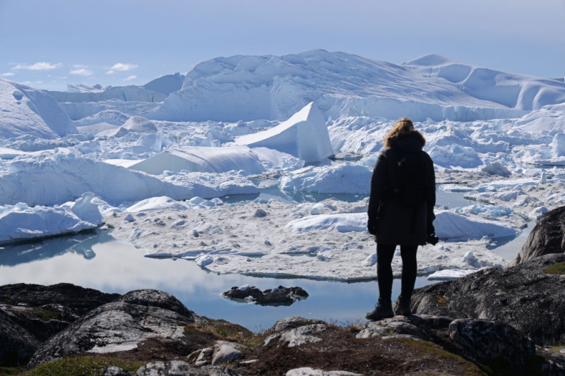 The Greenland Ice Sheet, Facing Intensifying Global Warming, Is Melting