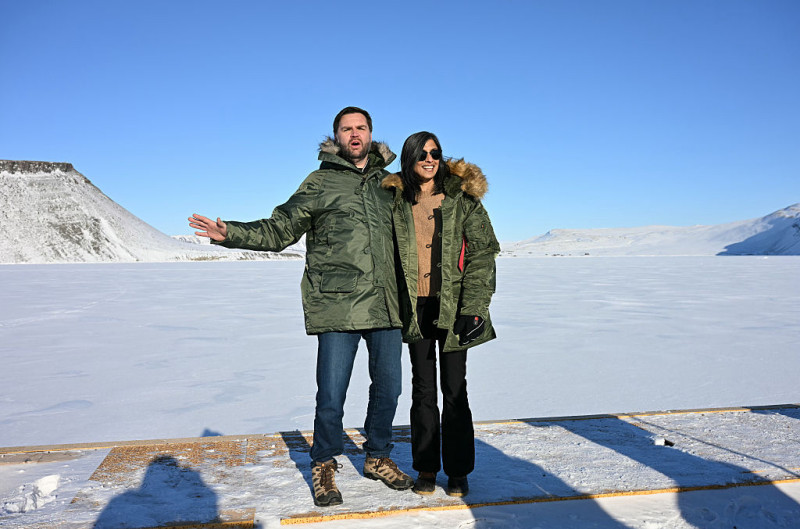 Vice President JD Vance Visits US Military Base In Northern Greenland