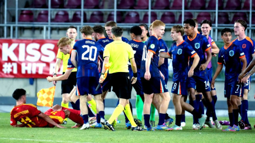 Haos în Giulești! Olandezii și spaniolii s-au luat la bătaie, imediat după finala EURO U19