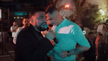 Imagini nepublicate până acum de la nunta lui Florinel Coman. Nașul Mirel Rădoi a făcut spectacol