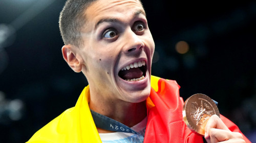 Cel mai bun din istorie, la 20 de ani! Capitolul la care David Popovici a "spulberat" pe toată lumea