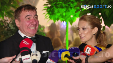 Momentul în care Gică Hagi și-a întrerupt soția și a stârnit hohote de râs, la nunta Kirei