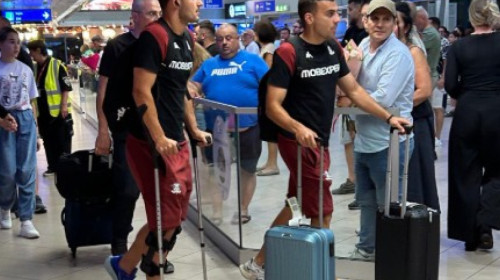Rapid s-a întors în România, după cantonament: "Gâlcă are o liniște foarte molipsitoare"