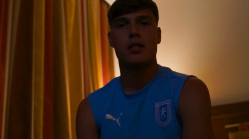 Universitatea Craiova l-a prezentat pe Luca Băsceanu! Videoclip special pentru jucătorul de 1.000.000 de euro