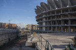 Valencia's Nuevo Mestalla stadium resumes construction work that has been halted for almost 16 years