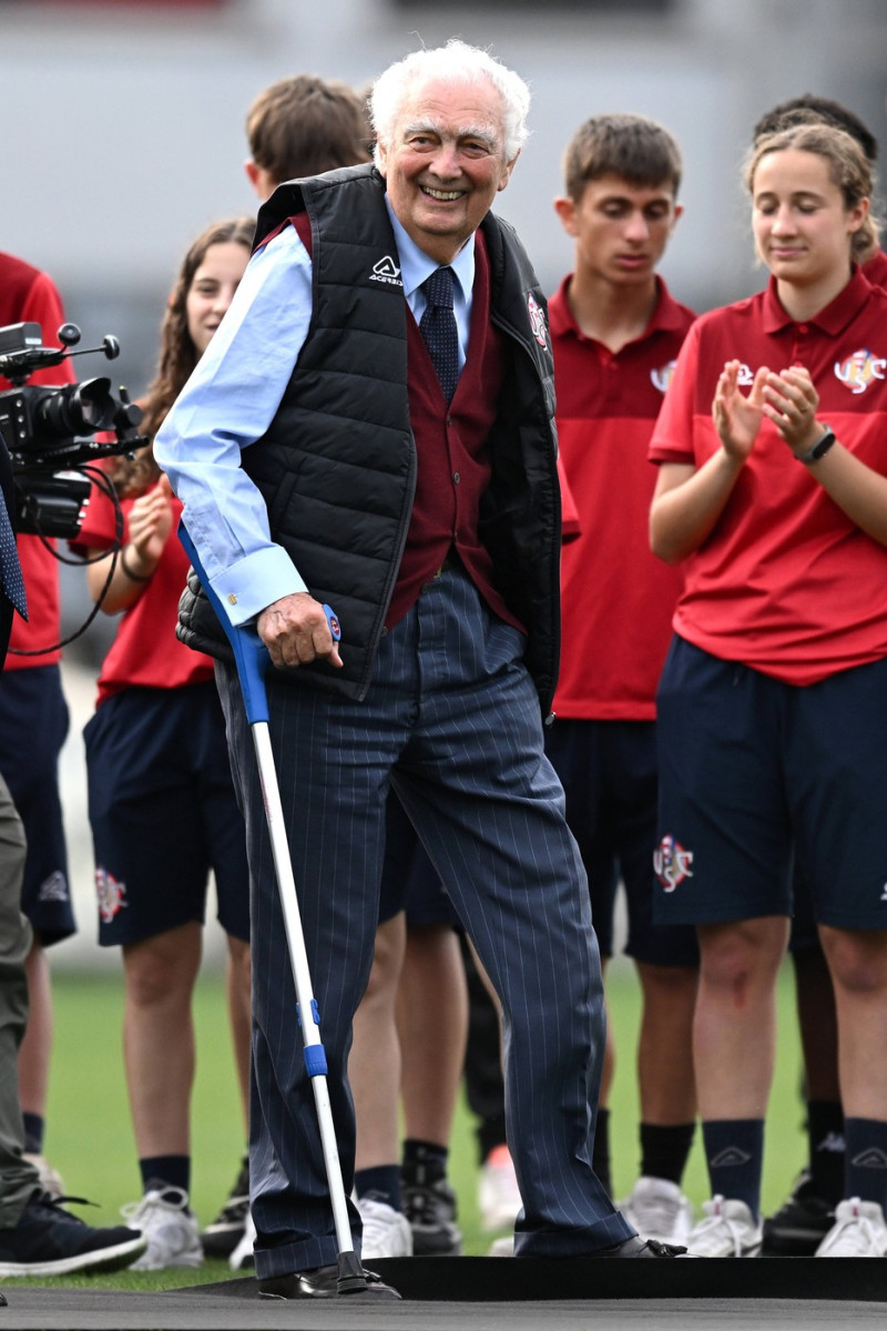 Db Cremona 02/06/2025 - Festa Promozione Cremonese / foto Daniele Buffa/Image nella foto: Giovanni Arvedi PUBLICATIONxNO