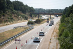 Remains Of The Car Where The Footballer, Diogo Jota, Lost His Life In A Road Accident, Zamora, Spain - 03 Jul 2025