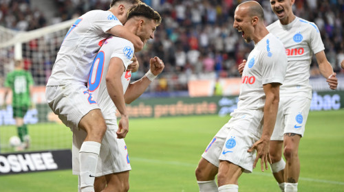 FCSB - CFR Cluj 2-1. GOL în minutul 90+2 și roș-albaștrii au câștigat Supercupa României