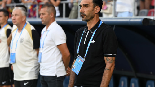 Numele rostit de Charalambous după FCSB - CFR: ”N-am fost corecți cu el” + Ce a spus despre Dennis Politic