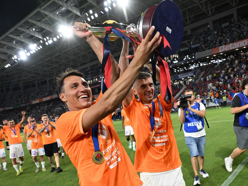 FOTBAL:FCSB-CFR CLUJ, SUPERCUPA ROMANIEI (5.07.2025)