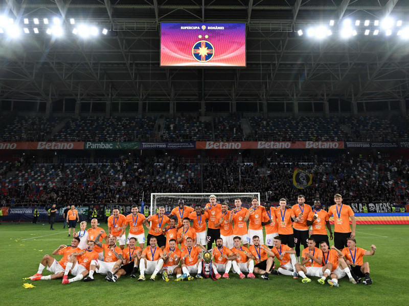 FOTBAL:FCSB-CFR CLUJ, SUPERCUPA ROMANIEI (5.07.2025)