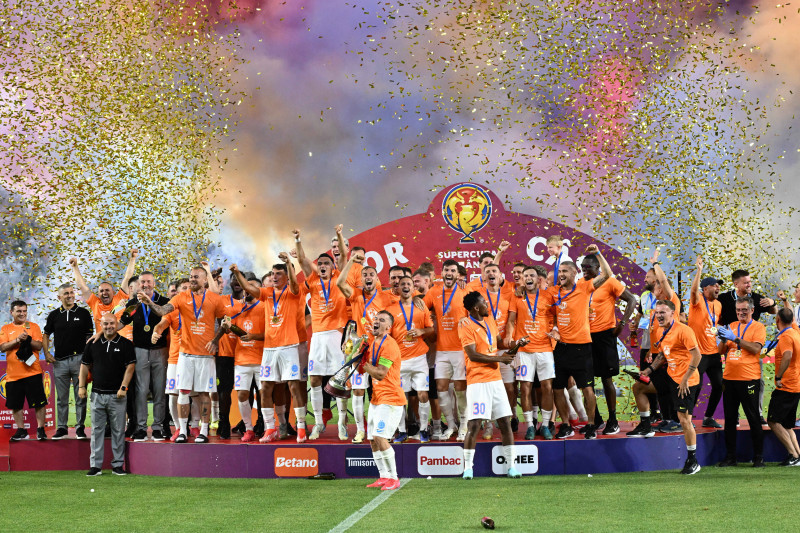 FOTBAL:FCSB-CFR CLUJ, SUPERCUPA ROMANIEI (5.07.2025)