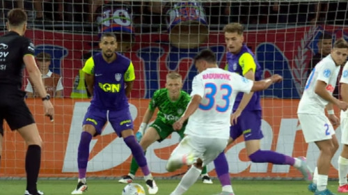 Un jucător de la CFR Cluj a început să râdă, imediat după ce FCSB a marcat golul victoriei în Supercupă