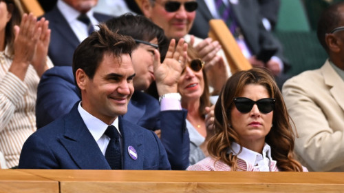 Mirra Andreeva l-a văzut pe Roger Federer în lojă, alături de soție, și nu s-a abținut