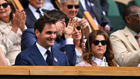 Mirra Andreeva l-a văzut pe Roger Federer în lojă, alături de soție, și nu s-a abținut. Ce i-a transmis, de pe teren