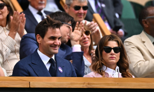 Ce i-a spus Mirra Andreeva lui Roger Federer, aflat cu soția lui în lojă