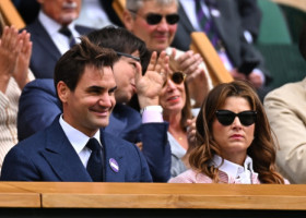 Ce i-a spus Mirra Andreeva lui Roger Federer, aflat cu soția lui în lojă