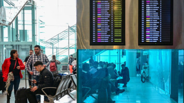 "Sunt copii care plâng. Zeci de oameni așteaptă zborul, e nebunie!" Haos pe Aeroportul Henri Coandă